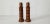 Wood Mid-Century Turned Wood Candle Holders - a Pair For Sale - Image 7 of 7