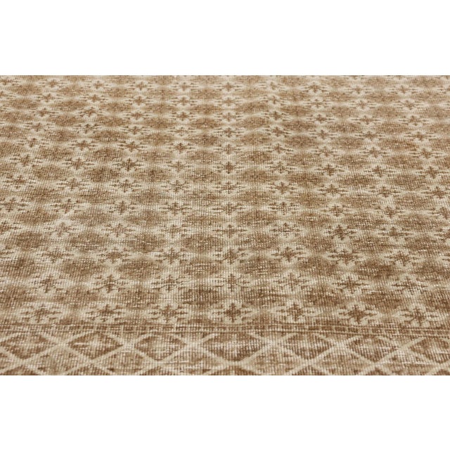 Late 20th Century Vintage Turkish Sivas Rug - 04'00 X 05'06 For Sale - Image 5 of 9