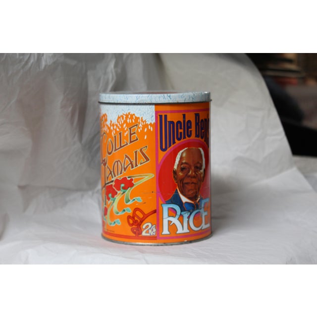 1970s Vintage Uncle Bens Rice Metal Box, 1970s For Sale - Image 5 of 18