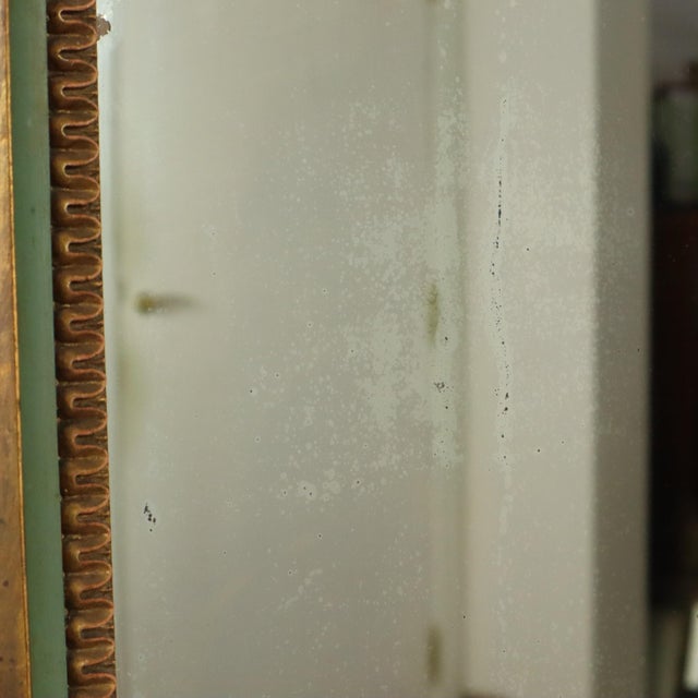 Large Gilt Wood Mirror, France, 1920 For Sale - Image 13 of 18
