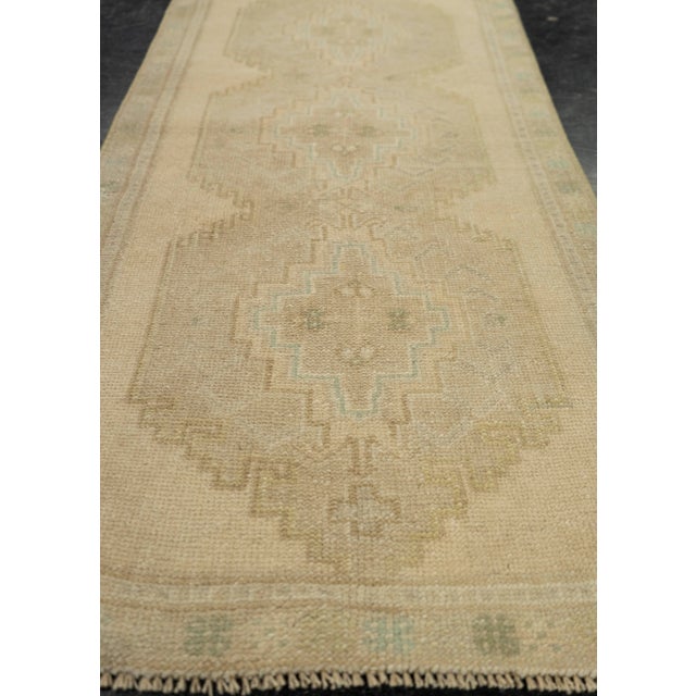 Turkish Mini Rug Oriental Hand Knotted Vintage Rug 1'7" x 3'6" #21168 Explore a curated collection of hallway runners,...