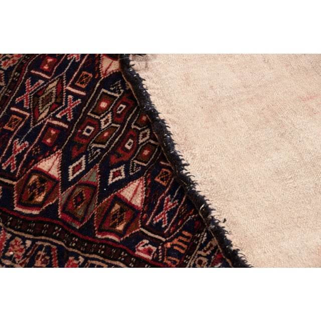 Textile Antique Saddle Bag Tribal Textile With Archaic Geometric Patterns - Rug & Kilim For Sale - Image 7 of 7