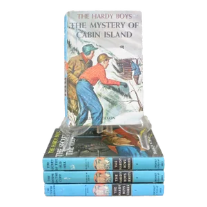 1960s Hardy Boys Mysteries Collection, Set of 4