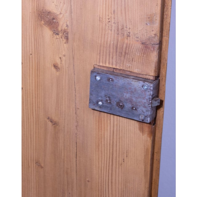 Two Door Pine Wardrobe with Original Lock & Key, 1820 For Sale - Image 13 of 14