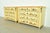 Baker Furniture Style French Regency Louis XVI Chinoiserie Cream Lacquered Dresser Chest For Sale - Image 16 of 17