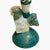 Marc Zimmerman "Associates in Teal" Glazed Ceramic Totem, 65 Inches Tall, Teal and Gold Glaze, Fish and Face Elements, Contemporary Art West Coast For Sale - Image 4 of 7