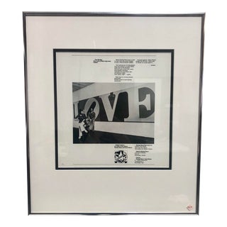 Mid-Century Modern Robert Indian Denise Rene Gallery Ad Poster For Sale
