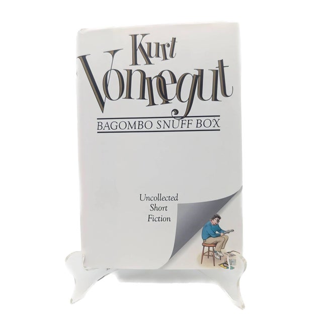 Offered is an author autographed First Edition of Kurt Vonnegut's Magombo Snuff Box, a collection of 24 of his stories...