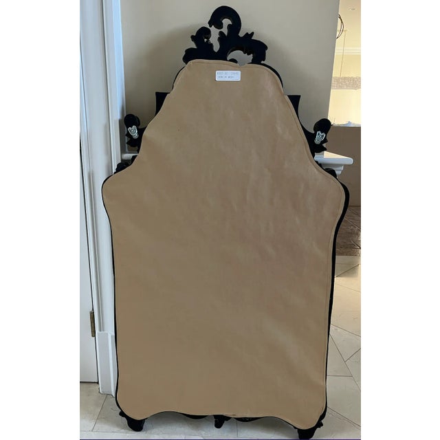 2000s Scroll and Leaf Frame Wall Mirror For Sale - Image 12 of 12