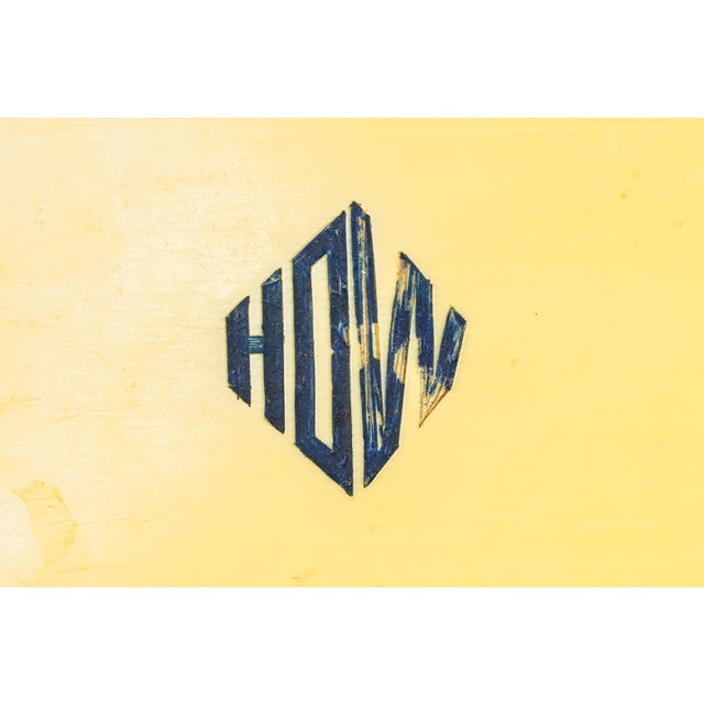 Art Deco Lovely Antique Art Deco Celluloid Jewelry Keepsake Dresser Box For Sale - Image 3 of 11