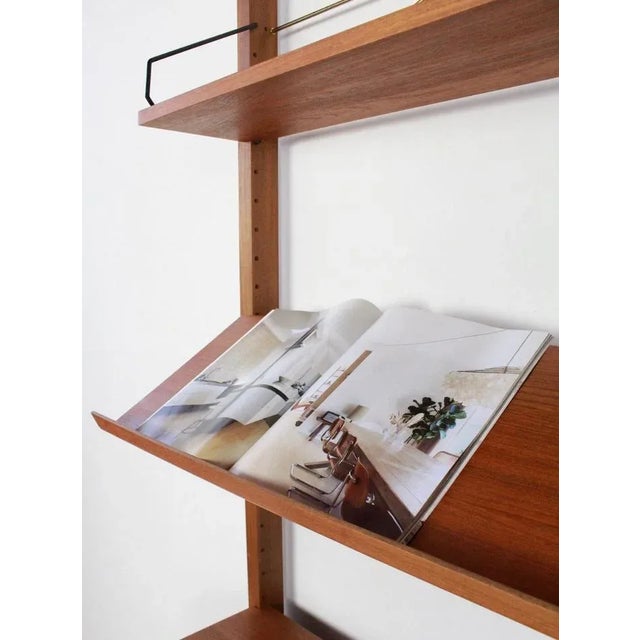 Mid-Century Modern Free Standing Wall Unit Royal System by Poul Cadovius for Cado, Denmark, 1960s For Sale - Image 3 of 7