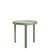 Brown Jordan Kantan Aluminum 20" Round Occasional Table in Bay Leaf For Sale