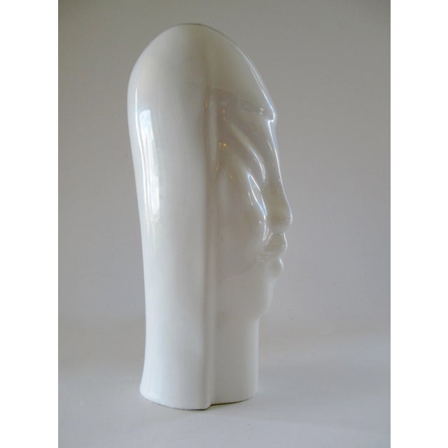 Mid 20th Century Mid Century Modern Alien White Ceramic Sculpture For Sale - Image 5 of 13