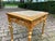 Late 20thC French Louis XVI Gold Beech Marble Nesting Tables - Pair For Sale - Image 10 of 18