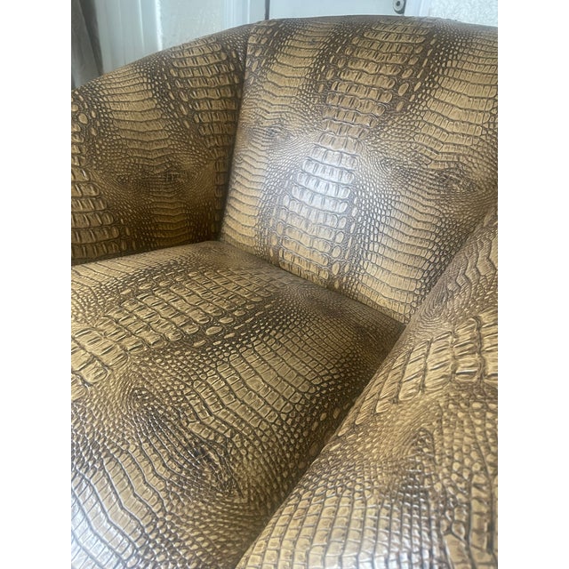 1968 Mid Century Modern Mario Sabot Space Age Pod Lounge Chairs - Set of 2 For Sale - Image 10 of 12