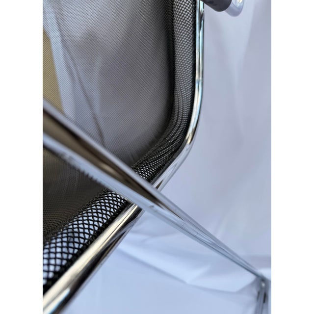 Metal Chair by Charles Pollock for Castelli, 1982 For Sale - Image 7 of 10