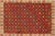 Boho Chic Balochi Red/Beige Wool Rug - 6'9''x9'8'' For Sale - Image 10 of 10