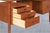 Danish Modern Executive Floating Top Teak Desk by Johannes Sorth For Sale - Image 9 of 14