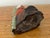 Stone Midcentury Handpainted Pheasant Stone Carving With Glass Eyes For Sale - Image 7 of 8