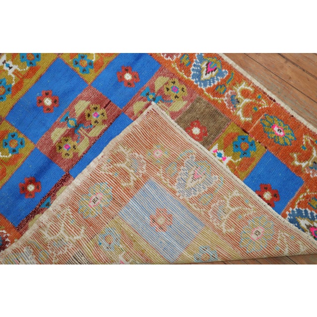 Mid-20th Century Zabihi Collection Funky Turkish Anatolian Rugs - A Pair - 3'2" x 5'9" For Sale - Image 11 of 12