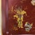 Vintage Red Lacquer Rectangular Tray With Hand Painted Gold Asian Festival Scene and Chinoiserie Style For Sale - Image 9 of 13