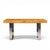 Wood Roger Sprunger for Dunbar Mid Century Burlwood and Chrome Expanding Dining Table With 2 Leaves For Sale - Image 7 of 13