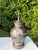 Mid-Century Modern Vintage Brutalist Animal Relief Folk Art Table Lamp For Sale - Image 3 of 9