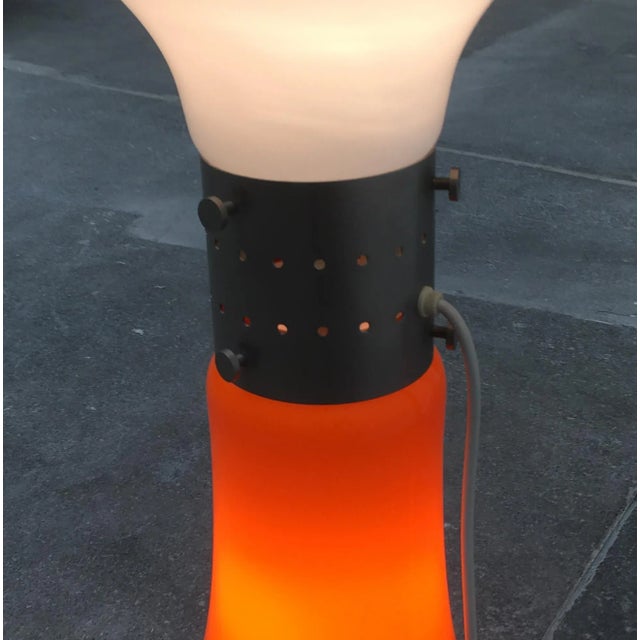 Mid-Century Italian Space Age Model Birillo Murano Glass Floor Lamp, 1960s For Sale - Image 4 of 18