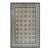 Antique Ningxia Rug in Beige-Brown and Blue Floral Patterns, From Rug & Kilim For Sale