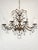 Antique 8 Arm Sensational Dark Patina Brass Cut Lead Glass Crystal Chandelier For Sale - Image 12 of 12