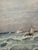 Impressionist Early 20th Century Attributed to Frank Henry Mason British Lighthouse Storm Seascape Watercolor For Sale - Image 3 of 9