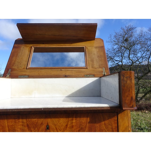 Louis Philippe Walnut Dressing Table For Sale - Image 13 of 18