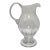Large William Yeoward Irish Crystal Pitcher Jug For Sale