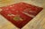 1920s Red Scene Pictoral Antique Chinese Art Deco Rug 8'2" X 9'8" Hand Knotted Wool Carpet For Sale In New York - Image 6 of 7