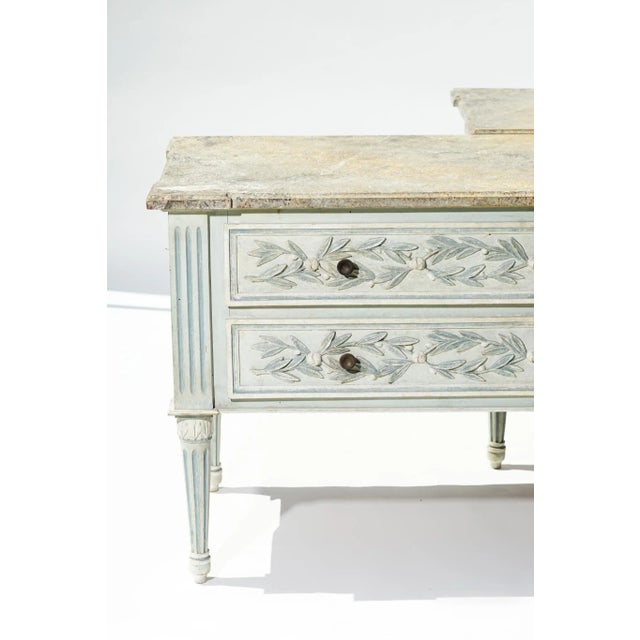 Traditional Italian Faux Painted Oversized Chests For Sale - Image 3 of 5