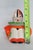 Orange Takito Japan Clown Figural Juicer Reamer Orange Green Hand Painted Ceramic 4729b For Sale - Image 8 of 15