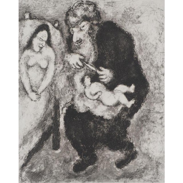 Marc Chagall, Circumcision, Original Engraving For Sale - Image 6 of 6