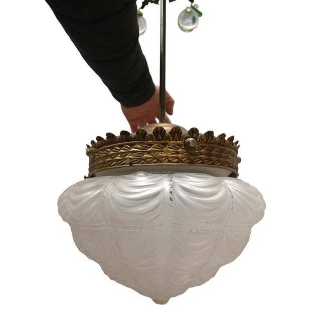 Modern Lamp in Murano, 1920s, in Very Good conditions. Designed 1920 to 1949 I have official proof of authenticity such as...