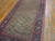 Textile 1890s Brown Floral Antique n.w. Persian Rug 5' X 10'7" Handwoven Wool Carpet For Sale - Image 7 of 8