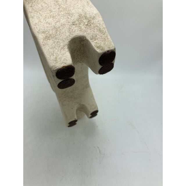 1970s Midcentury Modern Textured Plaster Elephant Sculpture For Sale - Image 5 of 7