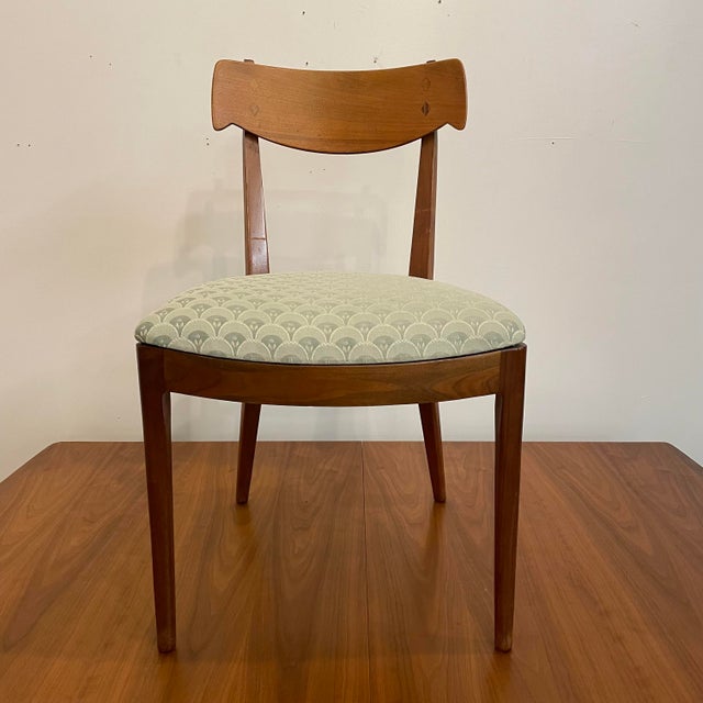 Mid Century Modern Drexel Declaration Dining Table & 6 Chairs by Kipp