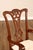 Scarborough House Chippendale Style Pair Of Mahogany Armchairs For Sale - Image 4 of 18
