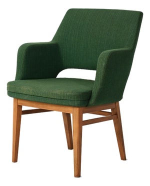 Forest Green Oslosund Armchair from Kinnarps, 1950s