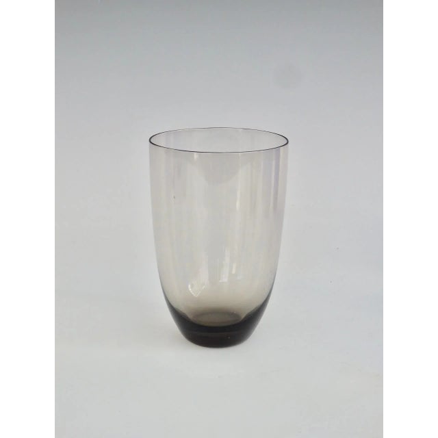 Attributed to Per Lutken for Holmegaard Cocktail or Water Glasses - Set of 6 For Sale - Image 9 of 10