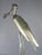 Metal Italian Modern Steel Heron Bird Sculpture, 1980s For Sale - Image 7 of 11