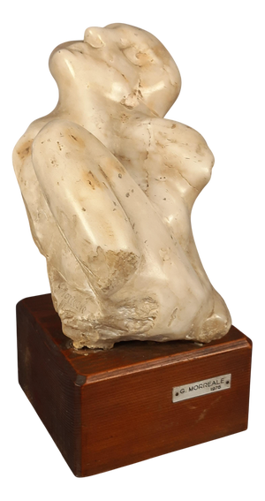 G. Morreale, Abstract Sculpture, 1975, Marble on Wood