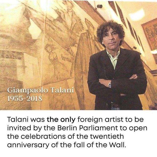 Giampaolo Talani "History Ambiguous" Oil on Board, Figurative Nude, Tuscan Coastal Art, Contemporary Art by Italian Master, 2000 For Sale - Image 10 of 11