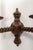 Spanish Style Double Wall Sconces in Turned Beech, France, 1940s, Set of 2 For Sale - Image 6 of 9
