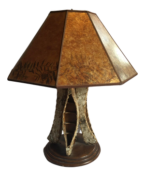 Arts and Crafts/Rustic Cabin Inspired Table Lamp