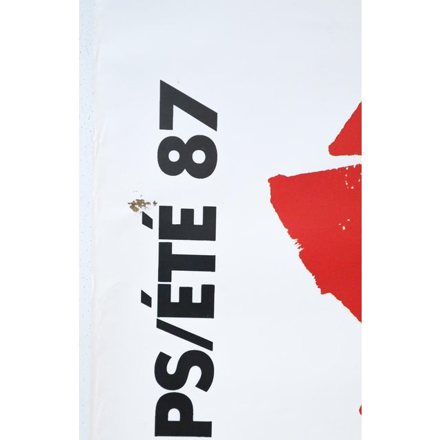 Paper 1987 Original French Fashion Poster - Joyce Paris, Haute Couture Printemps/Été 87 For Sale - Image 7 of 7